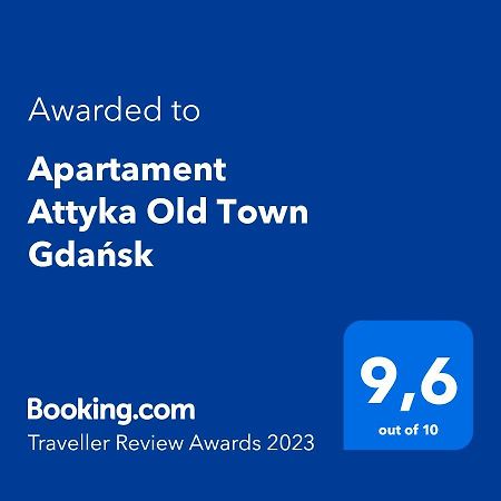 Апартаменти Apartament Attyka Old Town Гданськ Екстер'єр фото