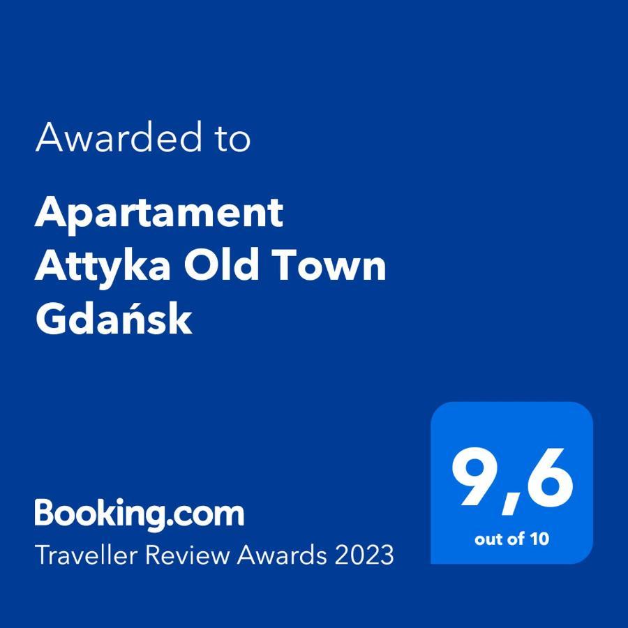 Апартаменти Apartament Attyka Old Town Гданськ Екстер'єр фото